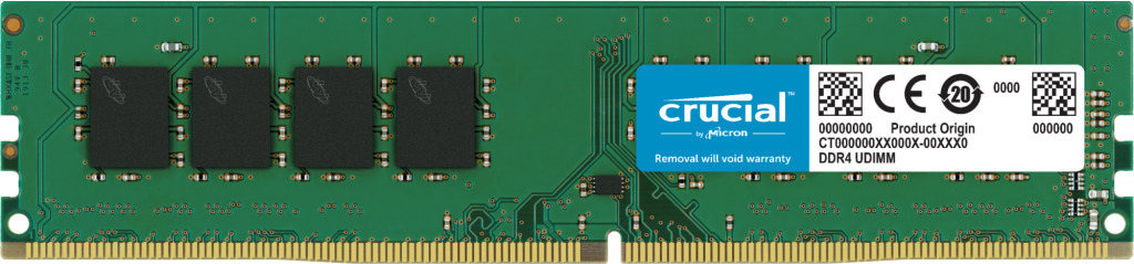 Micron Crucial 32Gb Ddr4 -2400 Rdimm32Gb Ddr4 2400 Mt/S (Pc4-2400) Cl17 Dr X4 Registered Dimm 288Pin - 32G4RFD424A2G3B1