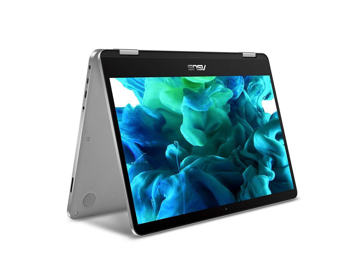 Asus VivoBook Flip Intel Celeron N4000 (1.10 GHz) 4 GB Memory 64 GB eMMC Intel UHD Graphics 600 14" Touchscreen 1920 x 1080 Convertible 2-in-1 Laptop Windows 10 S - J401MA-YS02