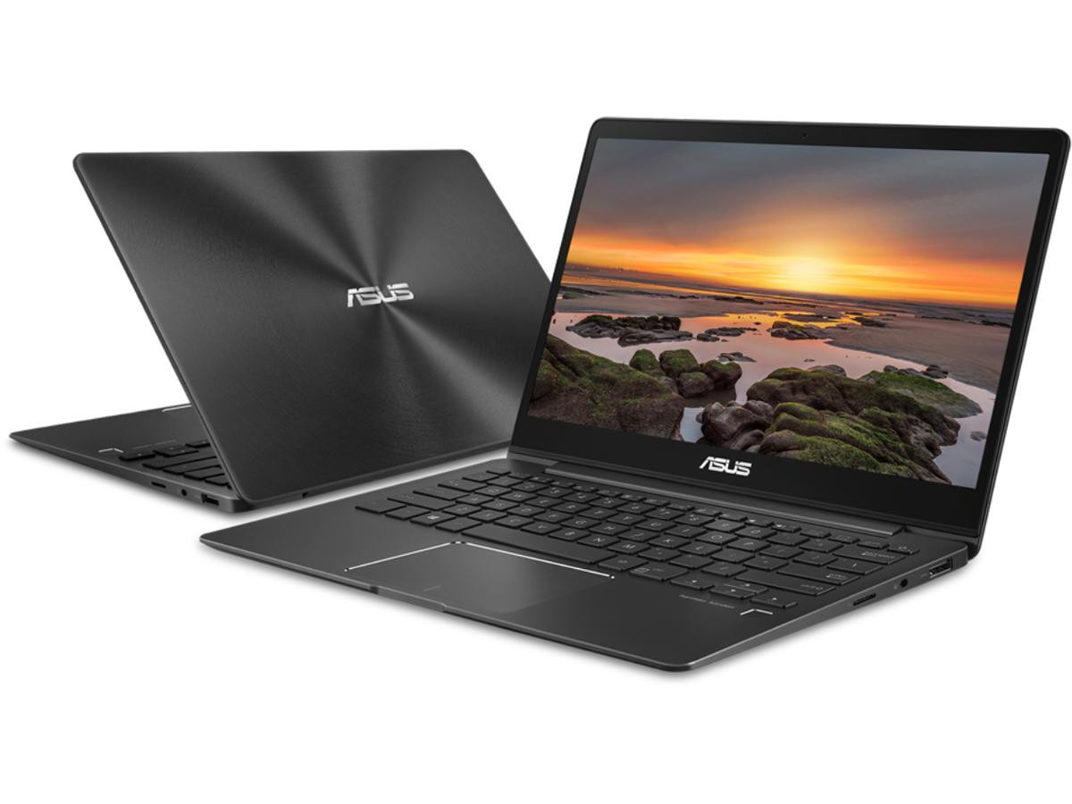 Asus  ZenBook 13 Ultra-Slim Laptop, 13.3 inch FHD WideView, Intel Core i7-8565U, 8GB, 512GB,Fingerprint, Win 10 - UX331FA-DB71