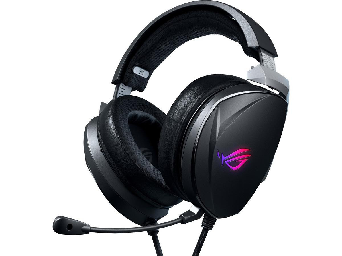 Asus ROG Theta 7.1 Gaming Headset - Stereo - USB Type C - Wired - 32 Ohm - 20 Hz - 40 kHz - Over-the-head - Binaural - Circumaural - 3.94 ft Cable - Uni-directional, Noise Cancelling Microphone - ROG THETA 7.1