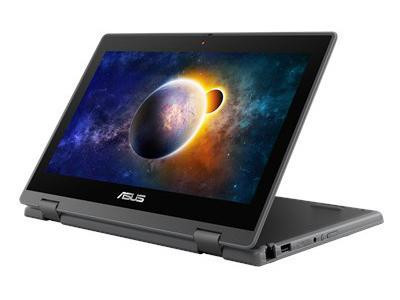 Asus BR1100F 11.6" Touchscreen Rugged 2 in 1 Notebook - HD - 1366 x 768 - Intel Celeron N4500 Dual-core (2 Core) 1.10 GHz - 4 GB RAM - 128 GB Flash Memory - Windows 10 Pro - Intel HD - BR1100FKA-XS04T