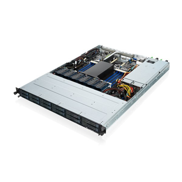 Asus AMD EPYC™ 7003&7002 compact 1U rack server with support for up to 4 SATA & SAS, 2 PCIe 4.0, dual LAN, OCP 2.0 Mezzanine card and Asus Control Center - RS500A-E10-RS12U-WOCPU032Z