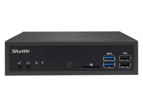 Shuttle  DH110 - Personal Computer - Desktop - Core i5 - 7400 - 3 GHz - RAM: 8 GB - DDR3L SDRAM - Gigabit Ethernet;Wi-Fi - Microsoft Windows 10 IoT - Intel HD Graphics - DH1100-Q27103
