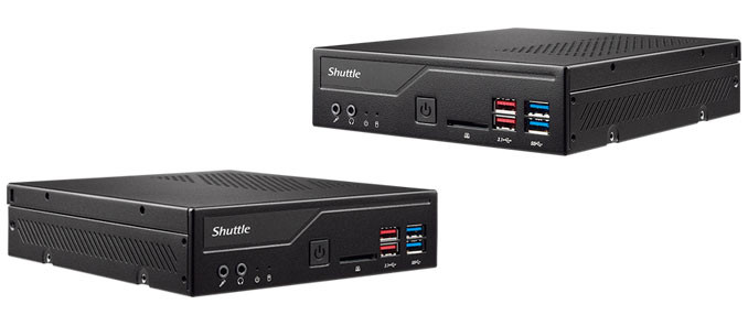 Shuttle  X50V6 BLACK INTEL CELERON 3865U 4GB RAM 120GB SSD WIN 10 PRO and 3 Years Warranty - X5000V6-Q28707