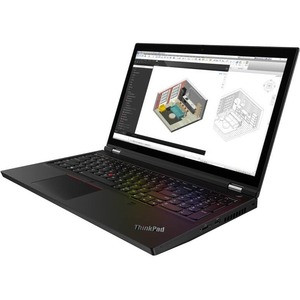 Lenovo Thinkpad P15 Gen 1 20ST0046US 15.6" Mobile Workstation - 4K UHD - 3840 x 2160 - Intel Core i7 10th Gen i7-10750H Hexa-core (6 Core) 2.60 GHz - 16 GB RAM - 512 GB SSD - Glossy Black - Windows 10 Pro