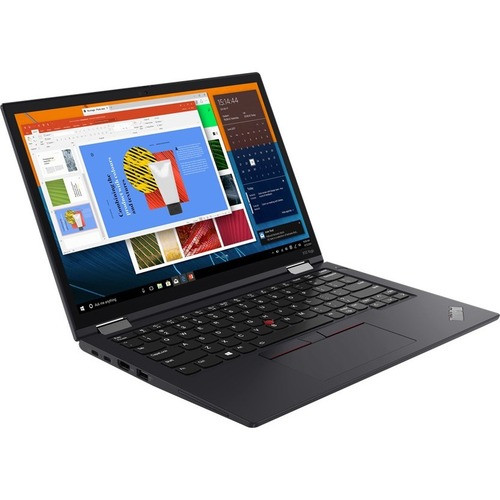 Lenovo Thinkpad X13 Yoga Gen 2 20W8002TUS 13.3" Touchscreen Convertible 2 in 1 Notebook - WUXGA - 1920 x 1200 - Intel Core i7 11th Gen i7-1185G7 Quad-core (4 Core) 3 GHz - 16 GB Total RAM - 512 GB SSD - Black - Windows 10 Pro