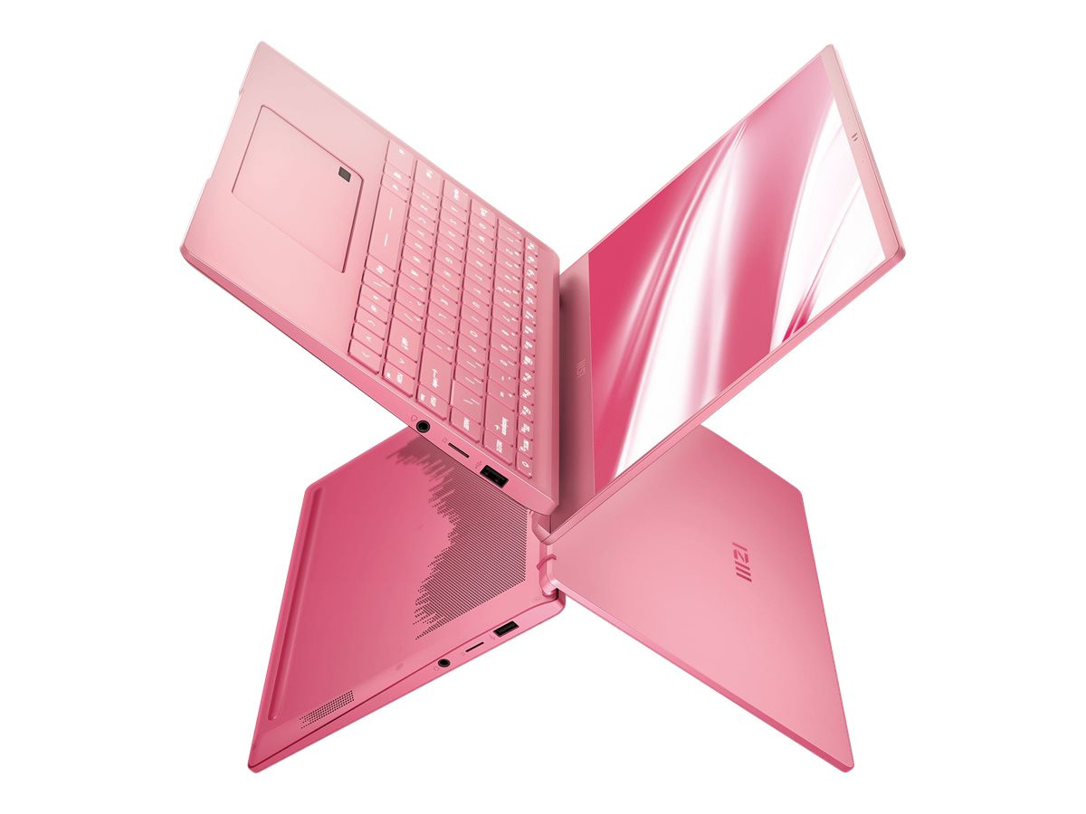 MSI Prestige 14 Evo 14In Fhd Ultra thin And Light Professional Laptopintelcore I7-1185G7Inteliris Xe 16Gb Ddr4 512Gb Nvme Ssd Win10Home Color: Rose Pink - PRESTIGE14EVO286