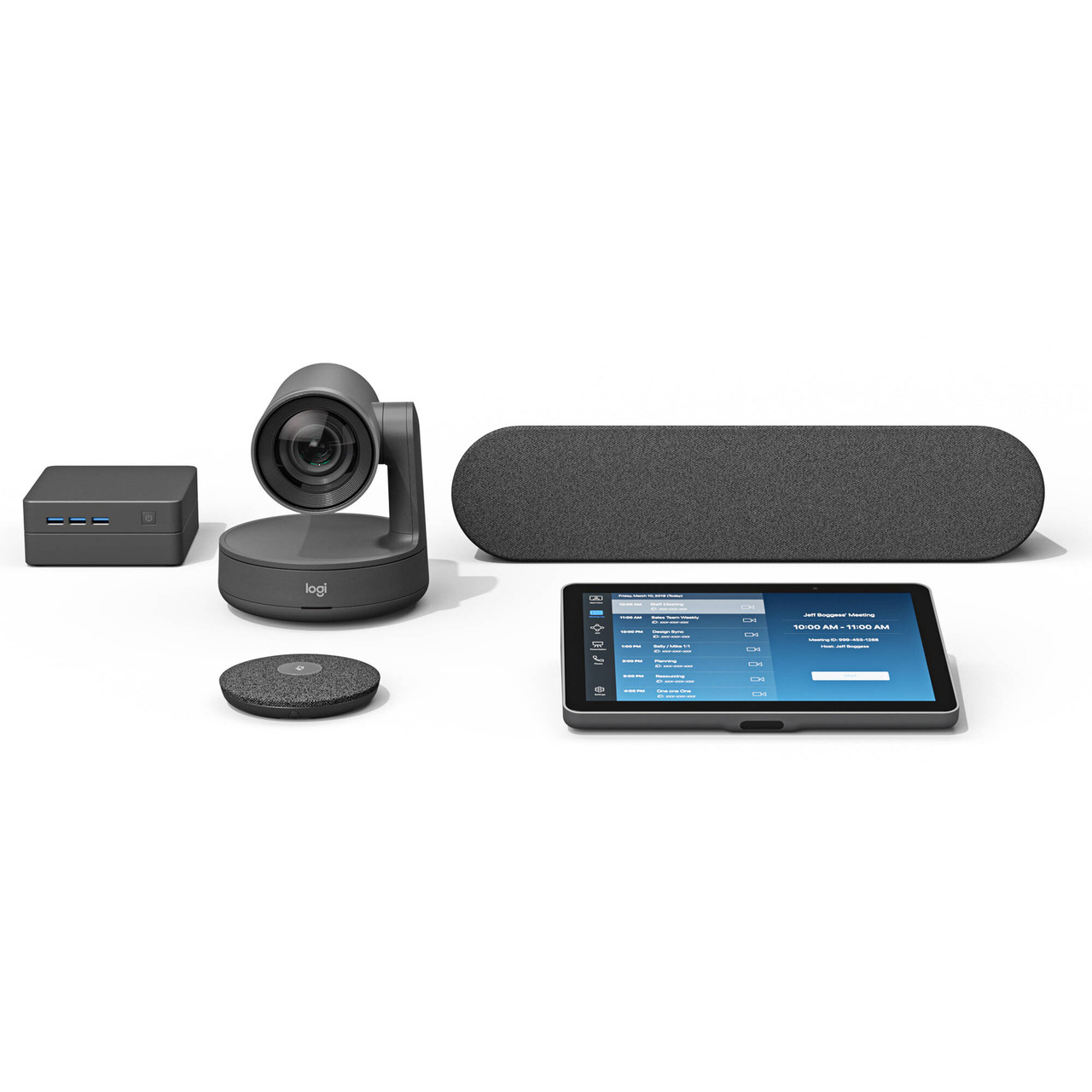 Logitech Medium Room with Tap + Rally + Intel NUC for Microsoft Teams Rooms  - TAPRALMSTINT