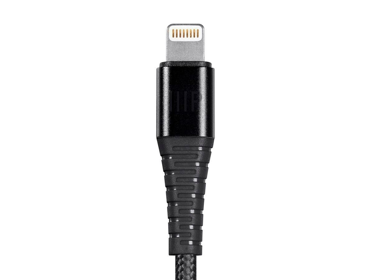Monoprice 10Ft Apple Mfi Lightning Cable (Black) - 12841