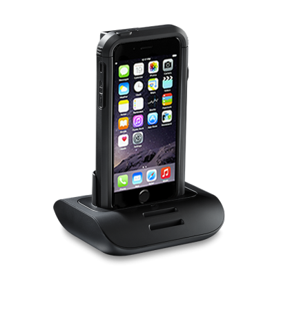 Single unit charging station for LP7 with flex case