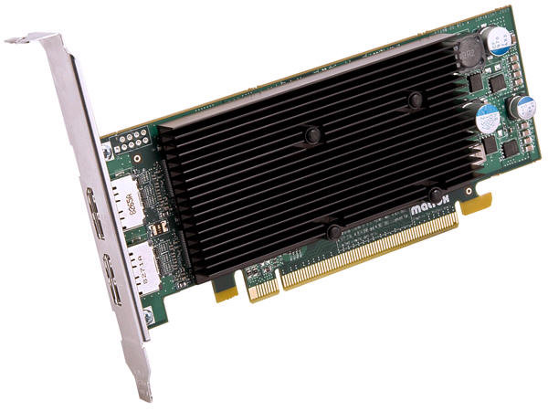 Matrox Video card -MatroxM9128 - PCI Express x16 - 1 GB - DDR II SDRAM - M9128-E1024LAF
