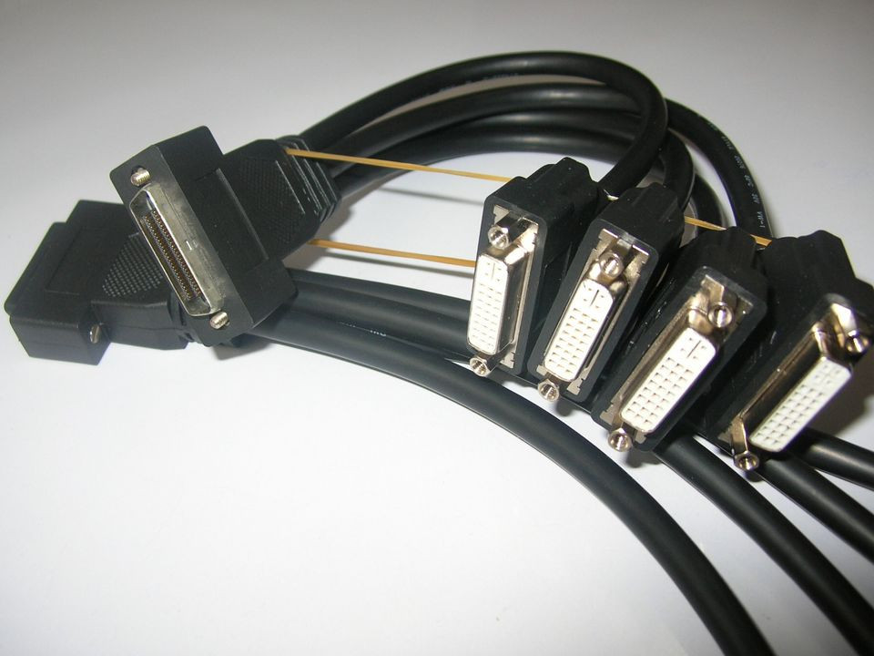 Matrox KX20-to-quad-TV adapter upgrade cable - CAB-KX20-QTVF