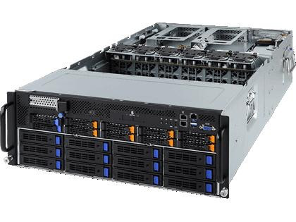 Gigabyte Intel Xeon HPC Server - 4U 10 x GPU Dual Root Server - G481-HA0