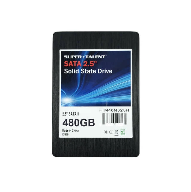 Super Talent TeraNova 480GB 2.5 inch SATA3 Solid State Drive (TLC) - FTM48N325H