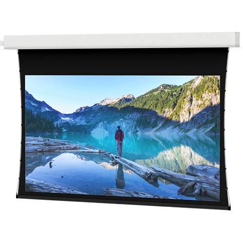 Da-Lite 84400LS Tensioned Advantage Deluxe Electrol 16:9 HDTV Format Motorized Projection Screen (52.0 x 92.0", DA-Mat) - 84400LS