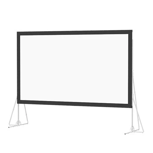 Da-Lite 35459N Heavy Duty Fast-Fold Deluxe 10.5 x 14' Folding Projection Screen (No Case, No Legs) - 35459N