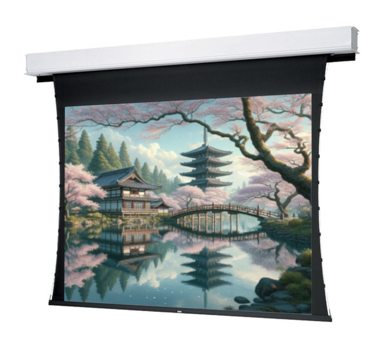 Da-Lite Advantage Deluxe Tensioned Motorized Projection Screen 65x116" - 88301