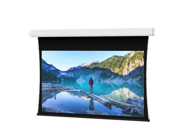 Da-Lite Tensioned Advantage Projection Screen with Three-Button Wall Switch and Installation Brackets - 94230LSR