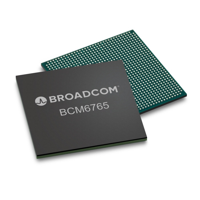Broadcom Dual 2x2 320 MHz Wi-Fi 7 quad-core ARM SoC - BCM6765