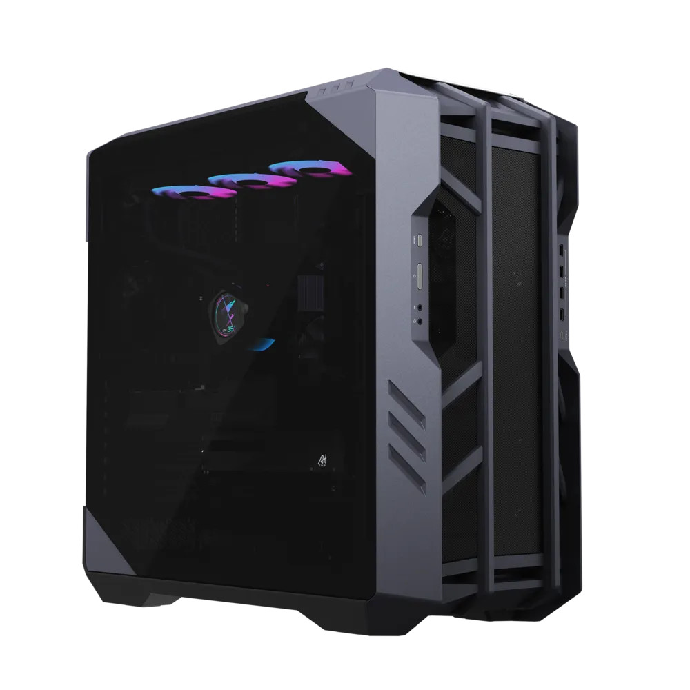 Gigabyte AI TOP 500 TRX50 Premium Gaming & AI Empowered Desktop - GeForce RTX 5090 - Up to  AMD Ryzen Threadripper PRO 7965WX Processor - 360mm Liquid Cooler  - Windows 11 Pro / Linux OS