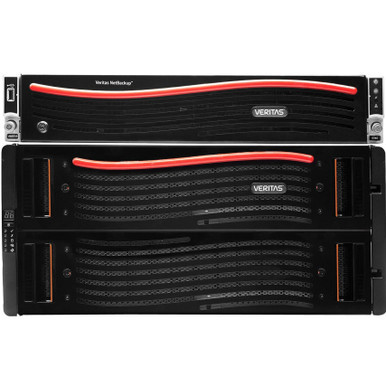 Veritas NetBackup 5340 SAN Storage System - 2 x Intel Xeon 2 GHz - 240 x HDD Installed - 840 TB Installed HDD Capacity - 768 GB RAM - 12Gb/s SAS Controller - RAID Supported - 6, 10 RAID Levels - 10 Gigabit Ethernet - 24970-M0033