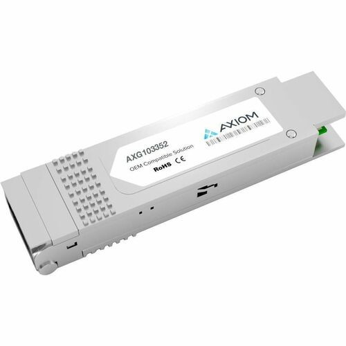 Axiom 100% Gigamon Compatible 40GBASE-ESR4 QSFP+ - 40GBASE-ESR4 QSFP+ Transceiver for Gigamon - QSF-507 - TAA Compliant - AXG103352