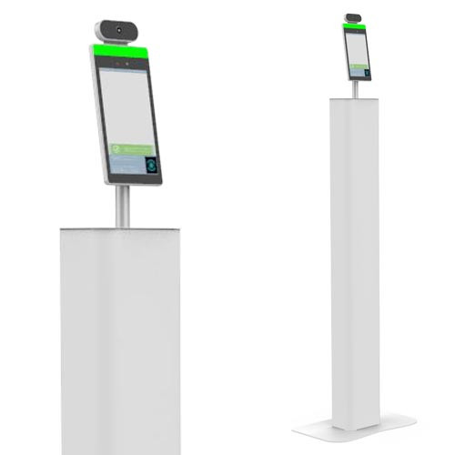 HP BUNDLE MERIDIAN TEMP KIOSK NO LED & LABEL PRINTER -3D3R8U3