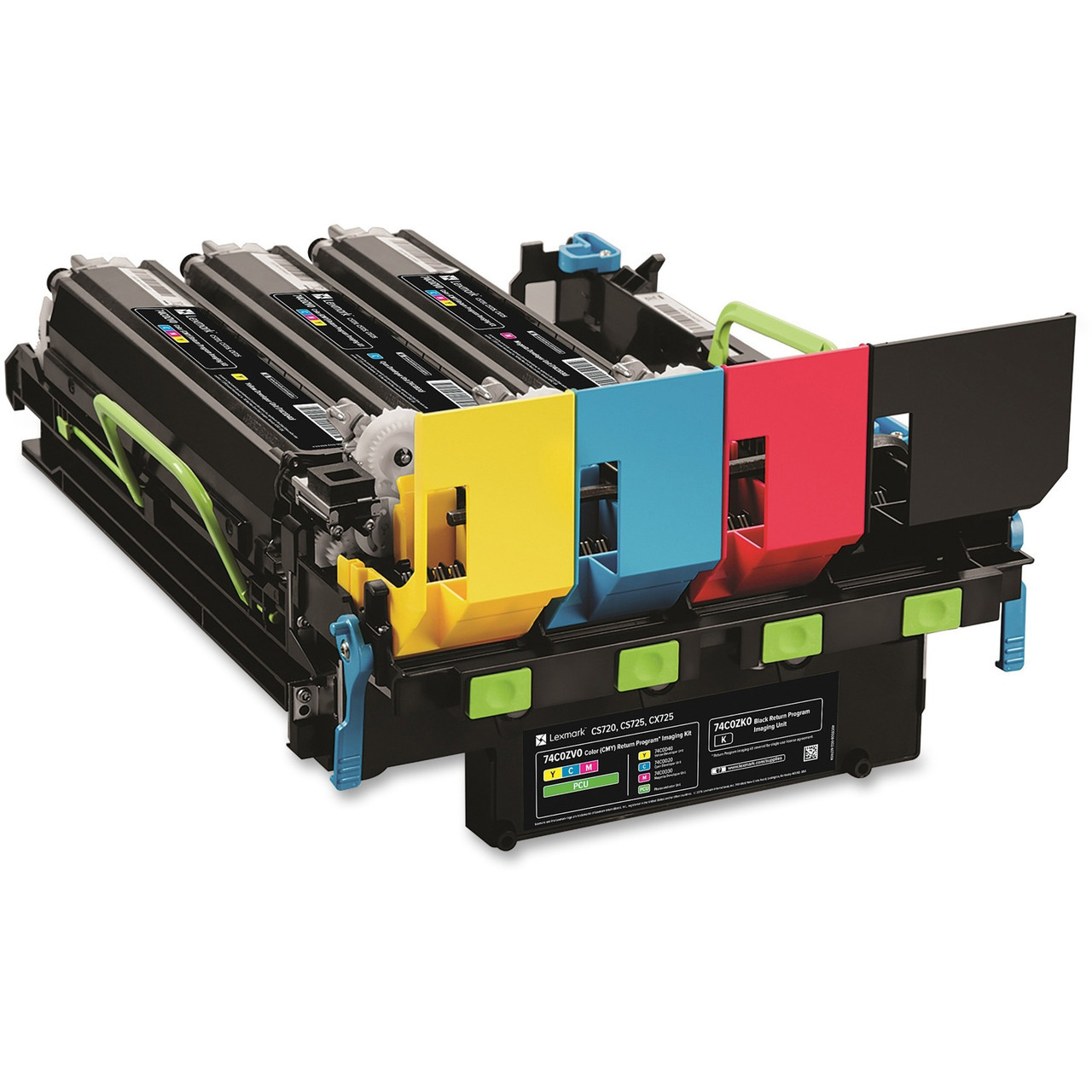 Lexmark CS720, CS725, CX725 Color (CMY) Return Program Imaging Kit - 74C0ZV0