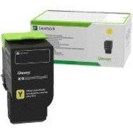 Lexmark Unison Original Extra High Yield Laser Toner Cartridge - Yellow Pack - 5000 Pages. - 78C1XYE