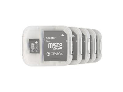 Centon 16GB MICRO SDHC CLASS 4 5PK - S1-MSDHC4-16G5PK
