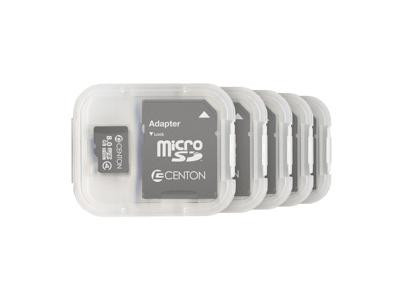 Centon 8GB MICRO SDHC CLASS 4 5PK - S1-MSDHC4-8G5PK
