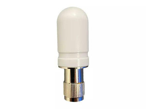 Acceltex Omni Rubbber Duck With Rpsma Connector - White - ATS-IDSD-245-23-1RPSP-IC-L