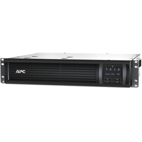 APC Smart-Ups 750Va Lcd Rm 120V With Network Card- Not Sold In Co, Vt And Wa - 2U Rack-Mountable - 3 Hour Recharge - 5 Minute Stand-By - 120 V Ac Input - 120 V Ac Output - 6 X Nema 5-15R 120V With Network Card - SMT750RM2UNC