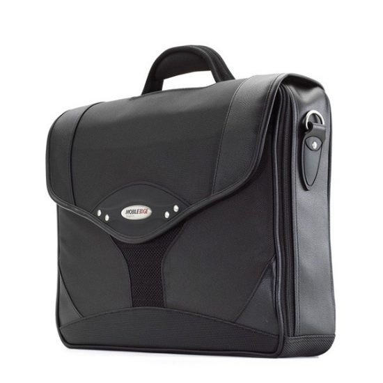 Mobile Edge Select Briefcase - 15.6in/17in Mac - Black,1680D Ballistic Nylon - MEBCS1
