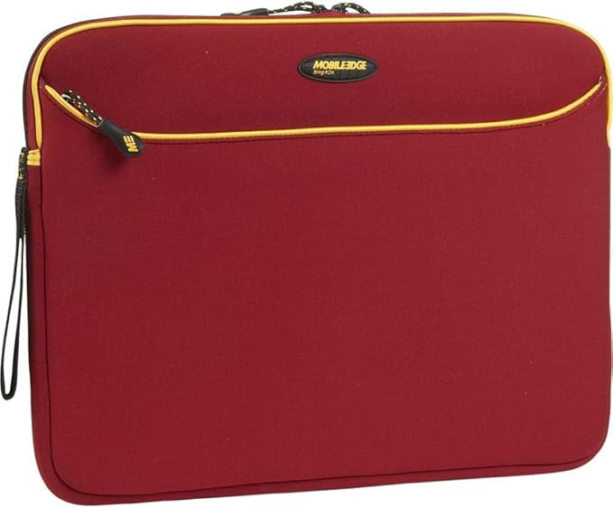 Mobile Edge Slip Suit - Sleeve - 14.1in - Burgundy/Gold ,Neoprene - MESS7G-14