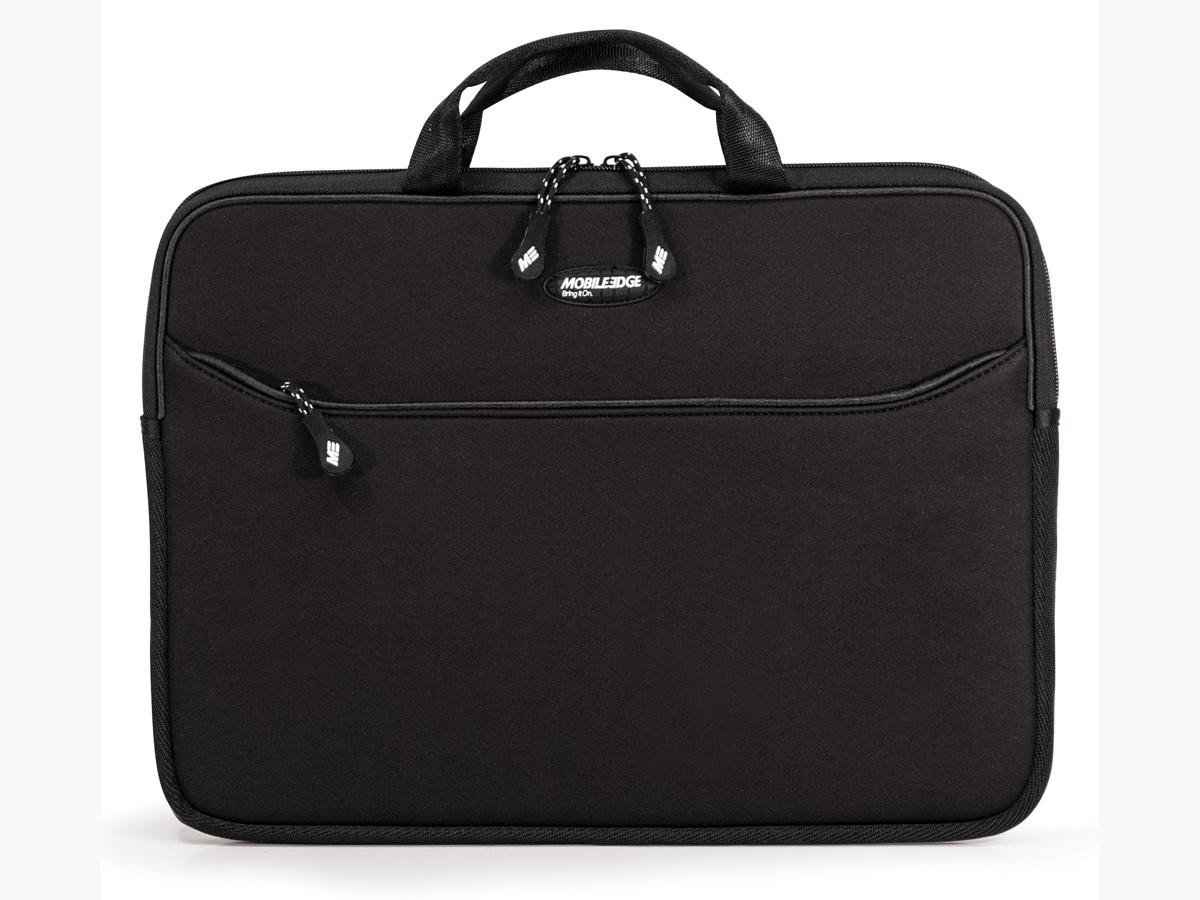 Mobile Edge Slip Suit Sleeve - 17.3in PC screens / Black / Dedicated Zippered Accessory Pocket / Lifetime Warranty - MESS1-173