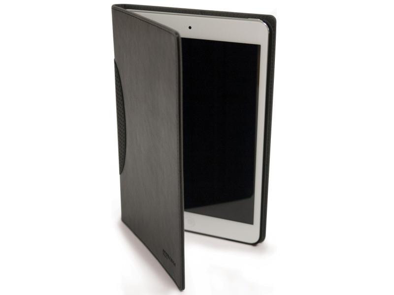 Mobile Edge Deluxe SlimFit iPad Mini Case/Stand - 7in - Black,Faux-Leather - MEIMC1