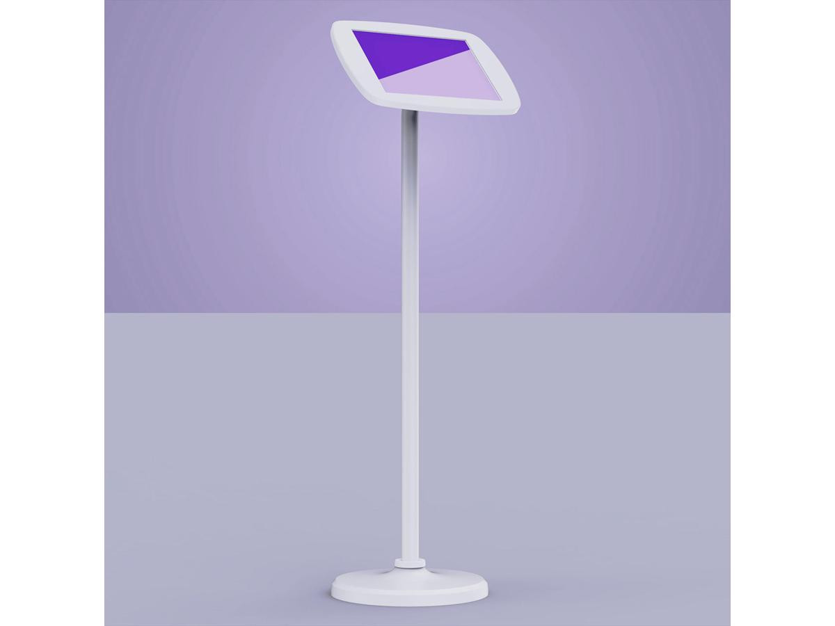 Bouncepad Floorstand White Open Cam/Open Home PL2 - FS-W4-PL2-MG