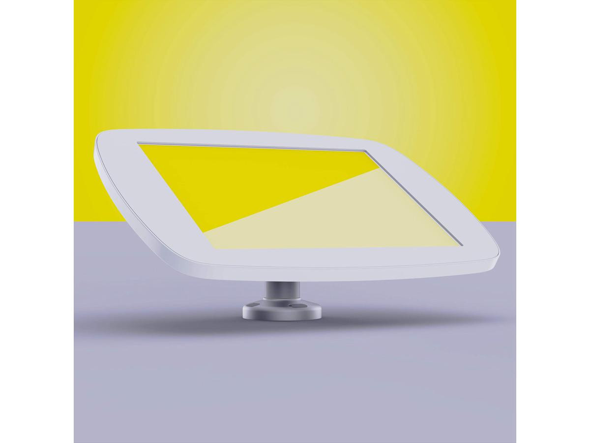 Bouncepad Swivel Desk White Open Cam/Open Home PL2 - SD-W4-PL2-MG