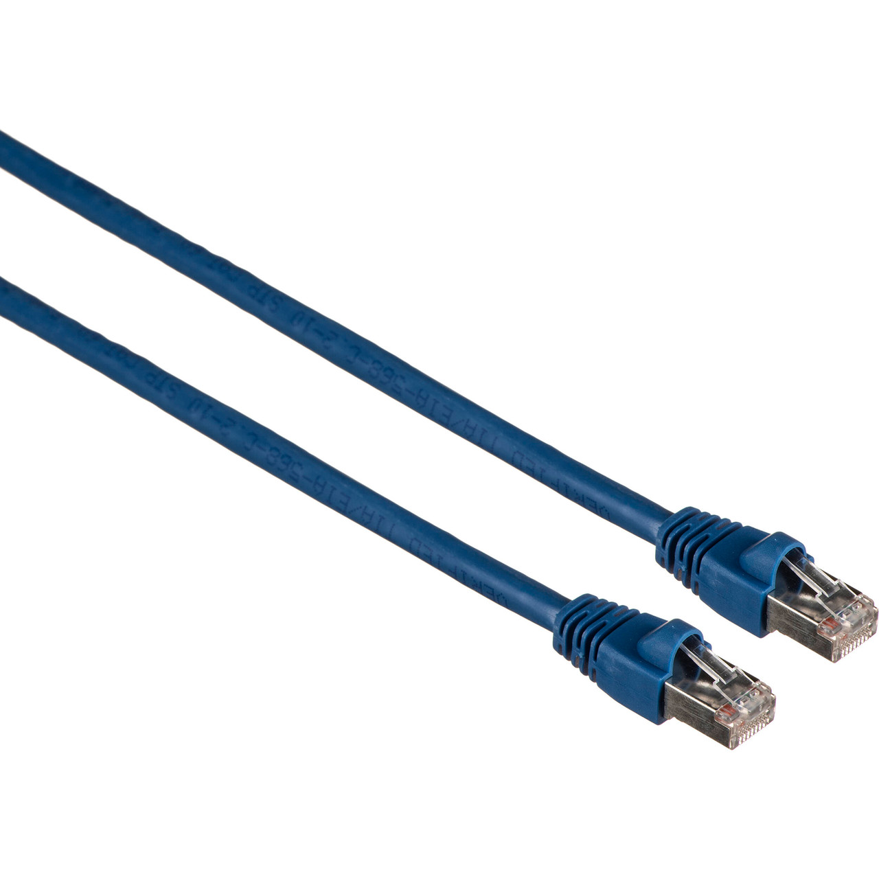 Micropac Cat 6A Shielded Twisted Pair (Stp) Blue Color Booted 50 Ft. - S-C6A-50-BLB