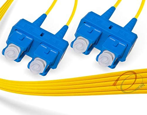 Micropac Fiber Optic Cable - Sc-Singlemode - Male - Sc-Singlemode - Male - Fiber Optic - 3 M - Yellow - FCSCSCS03M