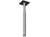 Chief Column Tube and Ceiling Plate - Black;Black Gray - Provides vertical adjustments in 0.75in (19 mm) increments - CMA260