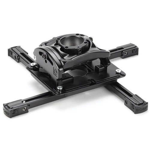 Chief RPA Elite Projector Ceiling Mount with Keyed Locking - Black - RPMCU