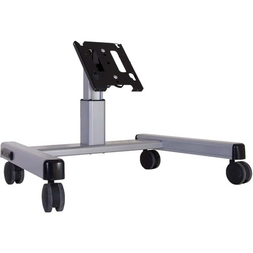 Chief Confidence Medium 2' Monitor Mobile Cart - For Displays 32-65" - Black - Up to 55" Flat Panel Display -Â  MFQUB