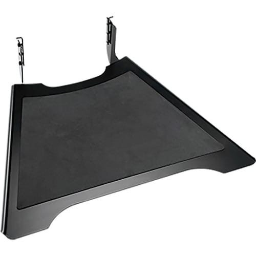 Chief Fusion Small Height-Adjustable Accessory Shelf - Black - 24.4" Width x 15.2" Depth x 2.2" Height - FCA611B