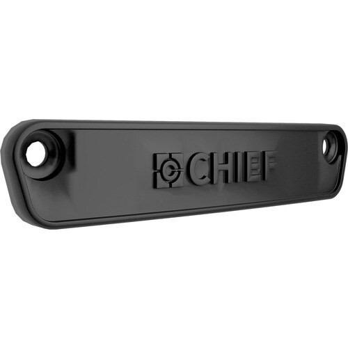 Chief Fusion Horizontal Row End Cap - Black - FMSECAP