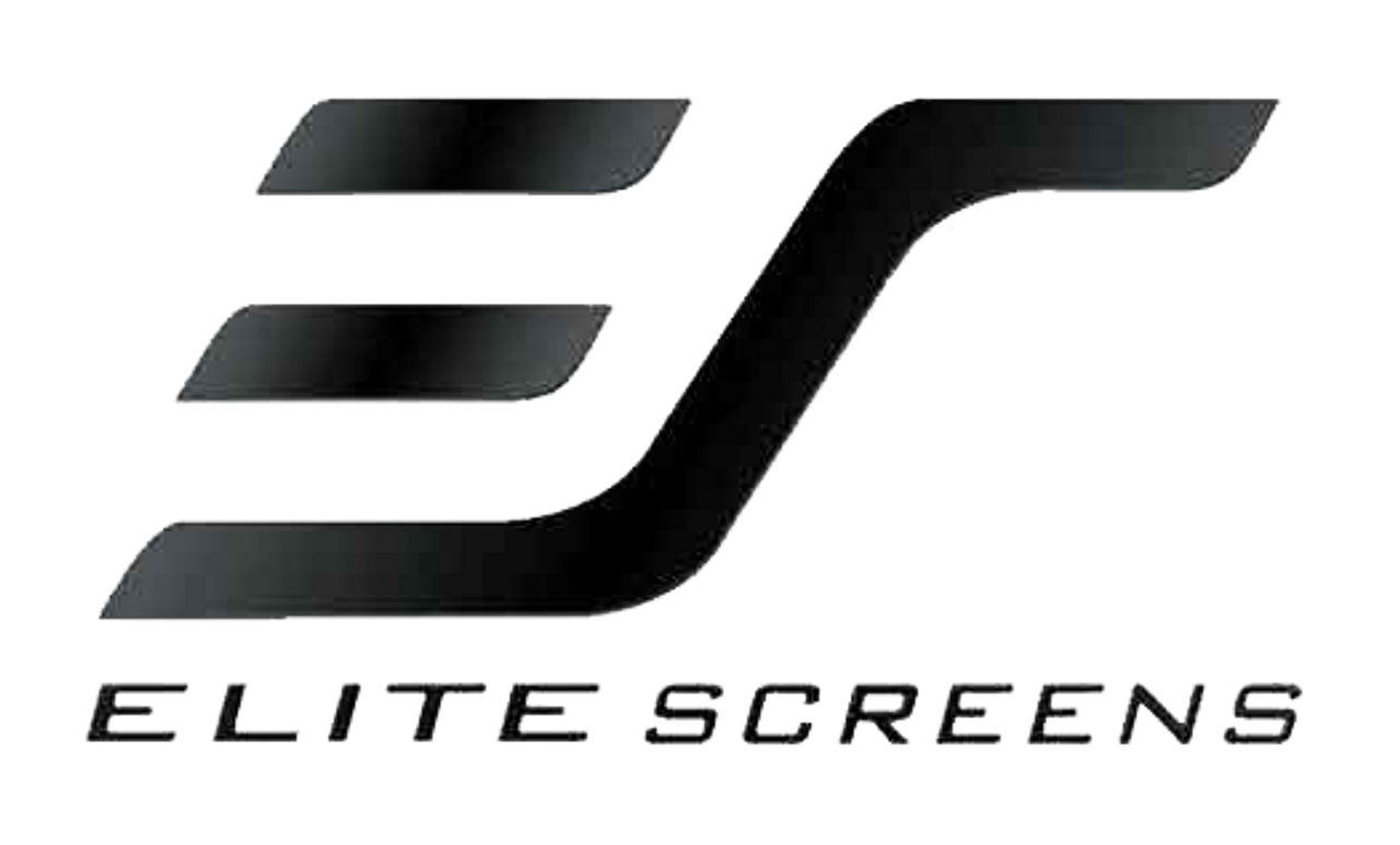 Elite Screens Eliteproav Saker Tab-Tension Plus, 180 Diag. 16:9, 4K/8K, Front Projection Electric Motorized Tab-Tensioned Drop Down Projector Screen - SKTP180XWH2