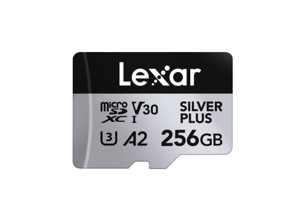 Lexar Professional Silver Plus - Sd Memory Card - 256Gb - Microsdxc - Uhs-I - Up To 205Mb/S Read, Up To 150Mb/S Write - LMSSIPL256G-BNANU