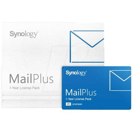 Synology Mailplus License Pack For 20 Email Perpetual License - MAILPLUS20LIC