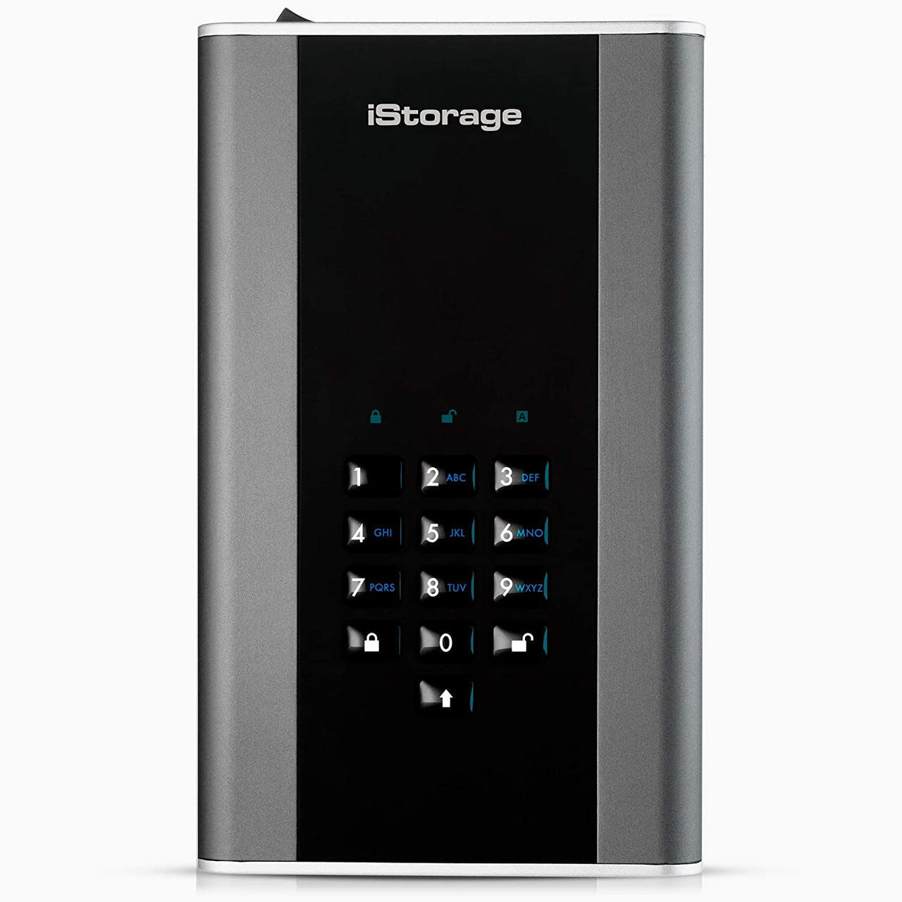 iStorage diskAshur DT2 256-bit 18TB - Classified - Graphite - DT2-256-18000-CG